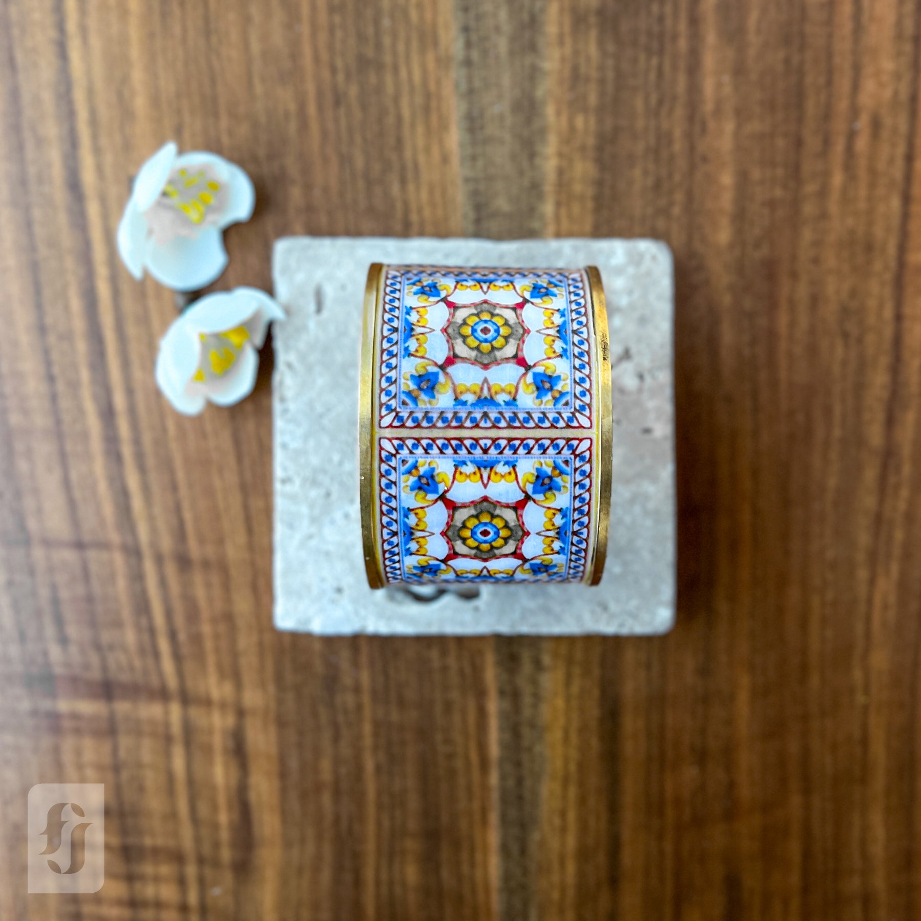 #color_Yellow Flower Mosaic